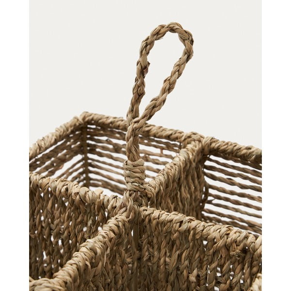 Stojak na przybory kuchenne z trawy morskiej Tossa – Kave Home-image-4