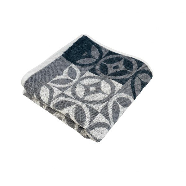 Szary bawełniany ręcznik kąpielowy 70x140 cm Compass – JAHU collections