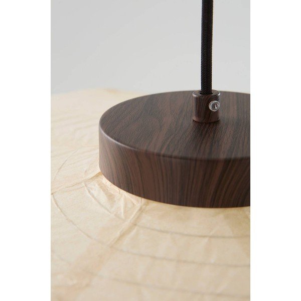 Beżowa papierowa lampa wisząca ø 60 cm Siv – Jotex-image-4