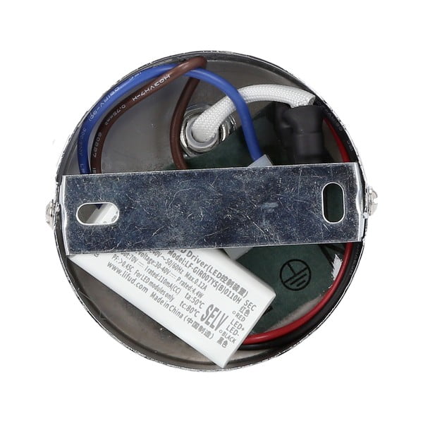 Kinkiet LED w kolorze srebra z połyskiem Thema – Candellux Lighting-image-3