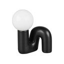 Czarna lampa stołowa ceramiczna (wysokość 21,5 cm) Quinn – Reality