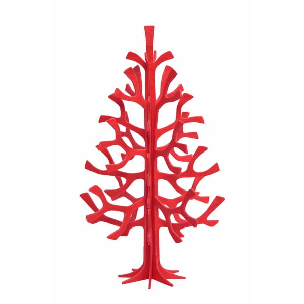 Składana pocztówka Lovi Spruce Bright Red, 12 cm