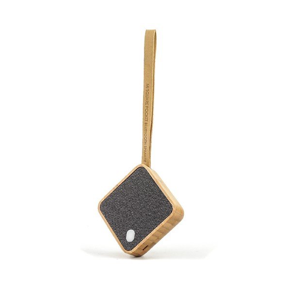 Głośnik bluetooth Gingko Square Bamboo-image-1