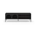Czarna szafka pod TV 160x50 cm Diora – Marckeric