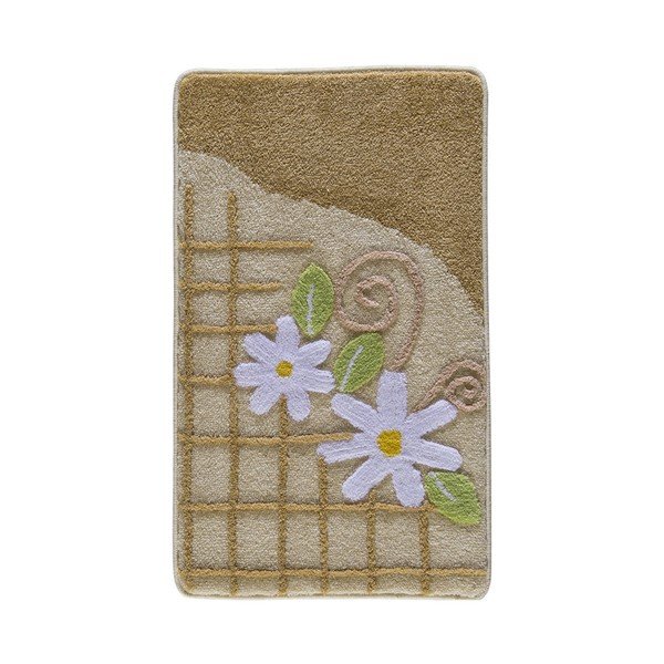 Dywanik łazienkowy Confetti Bathmats Knidos Beige, 60x100 cm-image-1