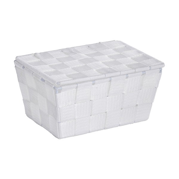 Biały koszyk zamykany Wenko Adria-image-1