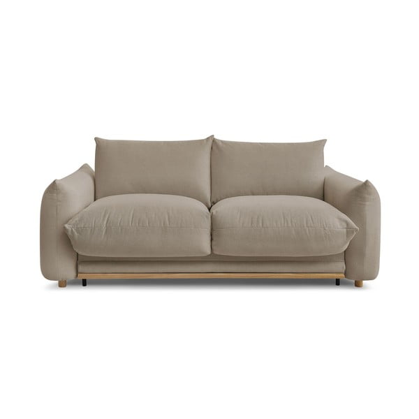 Beżowa rozkładana sofa 234 cm Ernest – Bobochic Paris