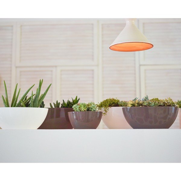 Doniczka z plastiku z recyklingu 35 cm Bahia – Artevasi-image-1