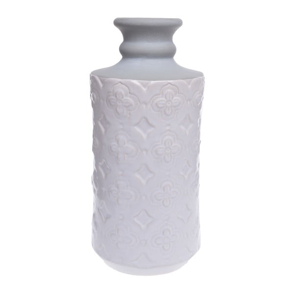 Biały wazon ceramiczny Ewax Petals, wys. 26 cm
