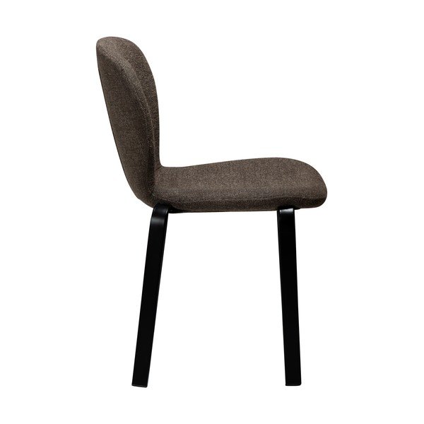 Brązowe tapicerowane krzesło Heap – DAN-FORM Denmark-image-2