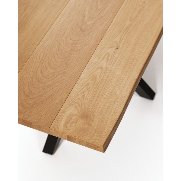 Stół z blatem w dekorze dębu 90x160 cm Argo – Kave Home-image-4