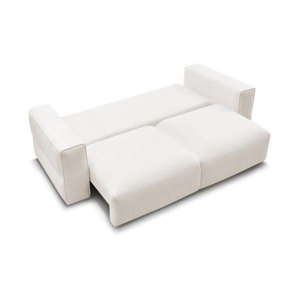 Biała rozkładana/ze schowkiem sofa 265 cm Ezechiel – Bobochic Paris-image-3