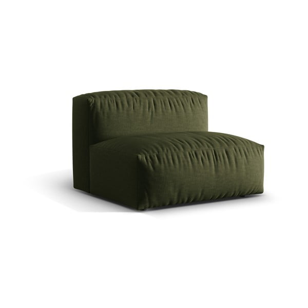 Zielony moduł sofy (moduł środkowy) Martina – Micadoni Home-image-1