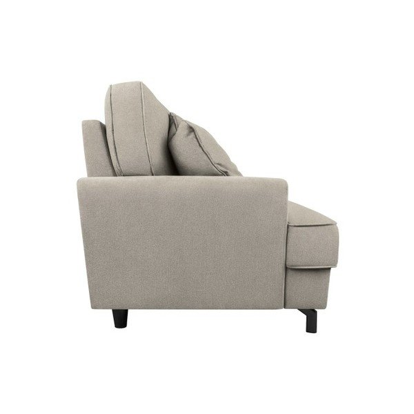 Szarobrązowa sofa trzyosobowa Kooko Home Salsa-image-3