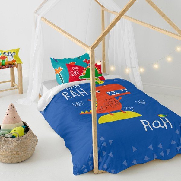 Dziecięca pościel bawełniana Moshi Moshi Funnysaurus, 140x200 cm-image-4