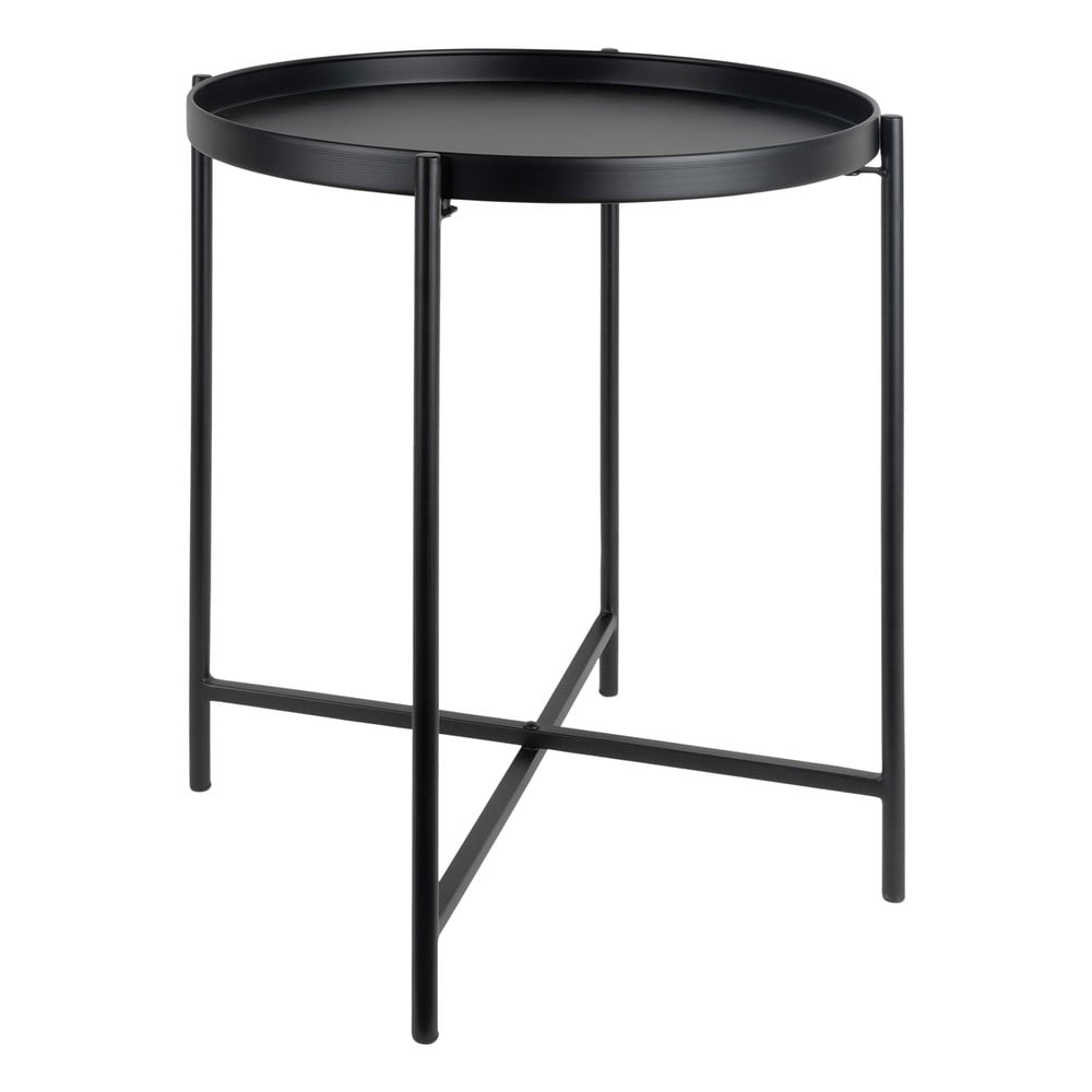 Metalowy okrągły stolik ø 40 cm Meseta – Leitmotiv
