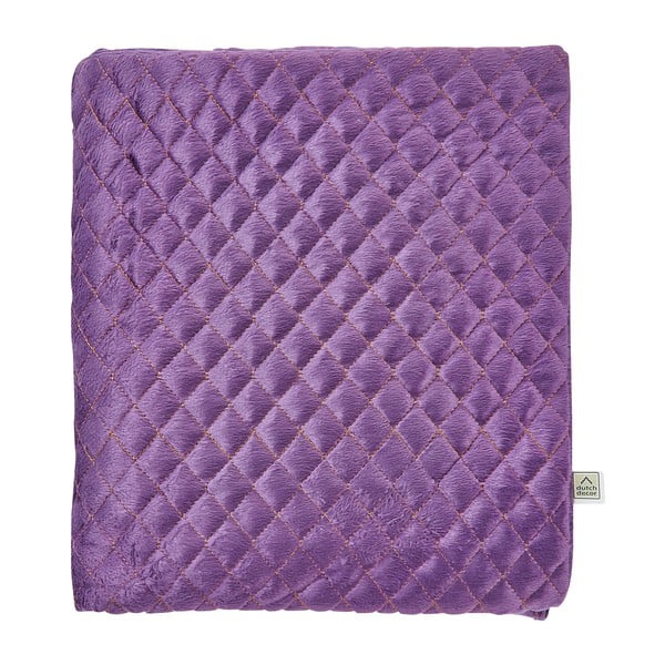 Pled Charissa Purple, 130x180 cm