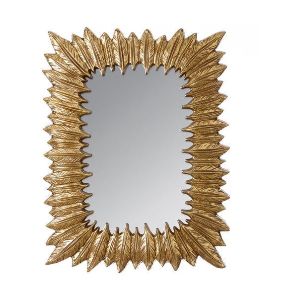 Złote lustro Ixia Espejo Oro, 53,6x70,6 cm
