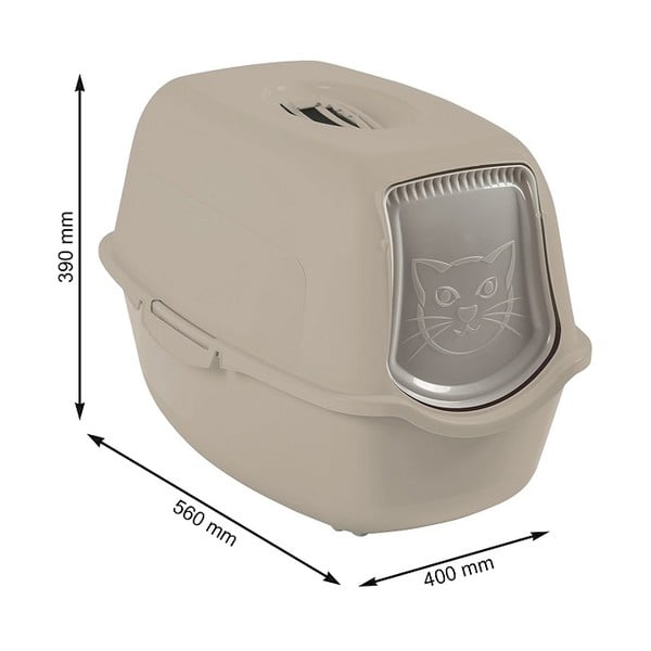 Kuweta dla kota 56x40 cm Eco Bailey – Rotho-image-1