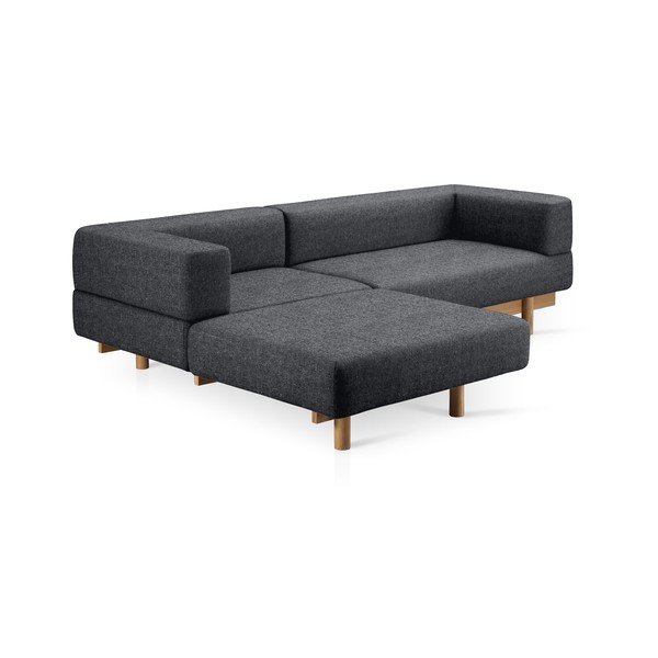 Ciemnoszara sofa 260 cm Alchemist – EMKO-image-2