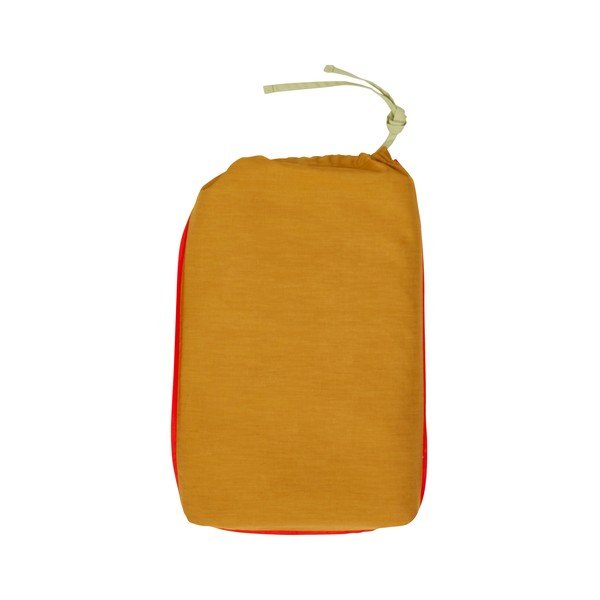 Pomarańczowo-zielona bawełniana pościel Hübsch Line, 140x220 cm-image-2