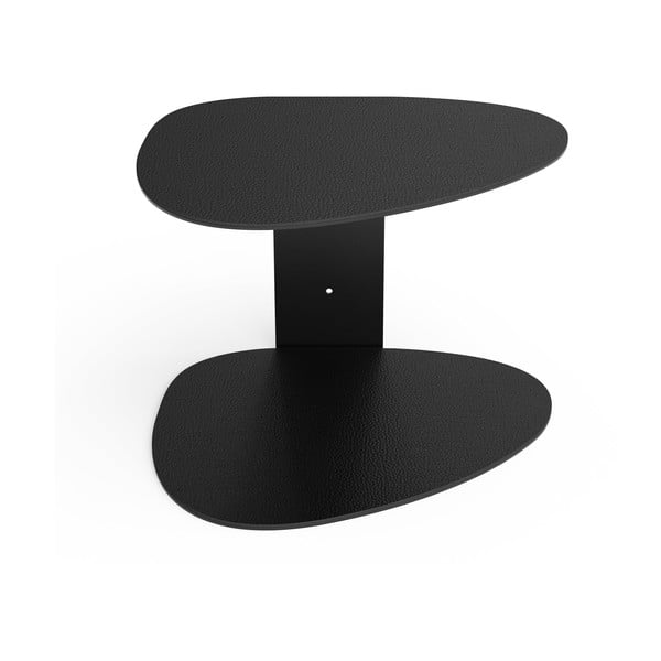 Czarna stalowa półka 29 cm Curve Bull – LIND DNA