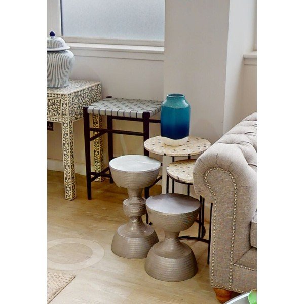 Okrągłe stoliki zestaw 2 szt. ø 38 cm Halle – Premier Housewares-image-3