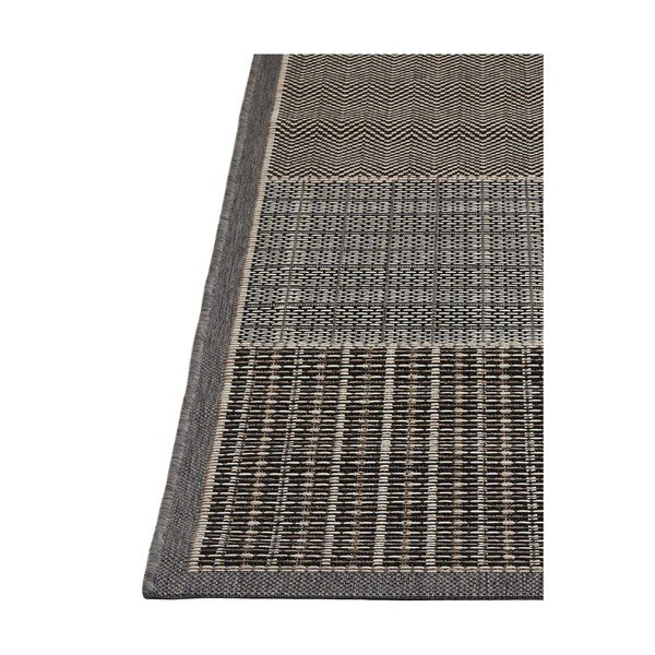 Wytrzymały dywan odpowiedni na zewnątrz Floorita Quadrotta Grey, 160x230 cm-image-4