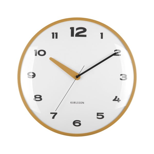 Zegar ścienny ø 40 cm Brisk Dome – Karlsson