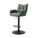 Zielone hokery z regulowaną wysokością zestaw 2 szt. Marilla – Unique Furniture