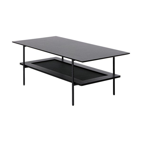 Czarny stolik 55x110 cm Pensacola – Unique Furniture