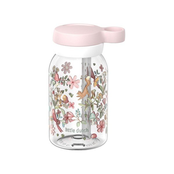 Różowa plastikowa butelka dla dzieci 450 ml Fairy Wonders – Mepal