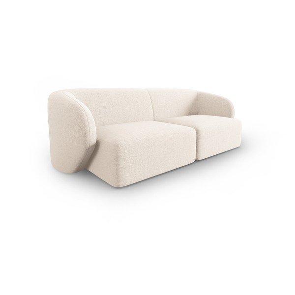 Beżowa sofa  z tkaniny szenilowej 188 cm Paolo – Milo Casa-image-2