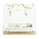 Zestaw naklejek Ambiance Birds cages in the Forest