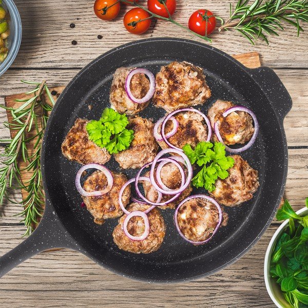 Patelnia z powłoką nieprzywierającą ø 28 cm Grande – Orion-image-1