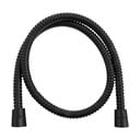 Wąż prysznicowy ze stali nierdzewnej w kolorze matowej czerni Powerflex – Sapho