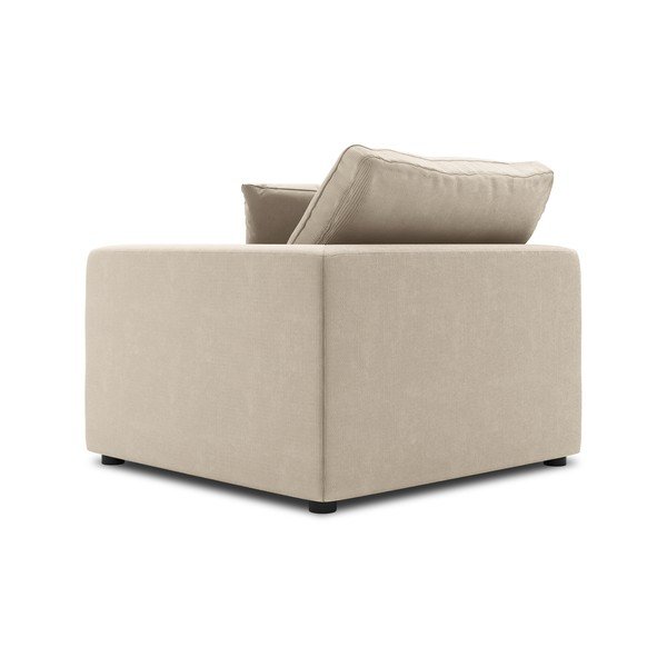 Beżowa narożna część sztruksowej sofy modułowej Windsor & Co Sofas Galaxy, prawostronna-image-3