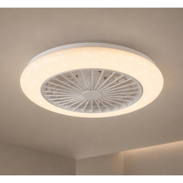 Biała lampa sufitowa LED Stralsund – Reality-image-1