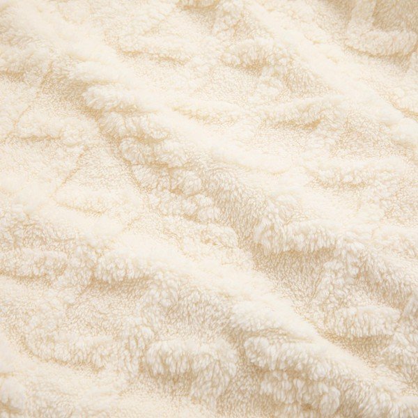 Kremowy koc z materiału sherpa 220x240 cm Edgar – douceur d'intérieur-image-2