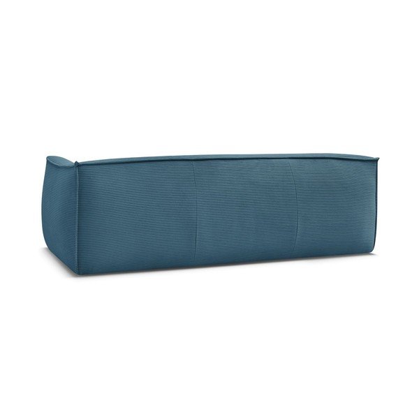 Niebieska sztruksowa sofa 242 cm Giorgia – Bobochic Paris-image-4