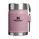Fioletowy termos na jedzenie ze stali nierdzewnej 400 ml Legendary Food Jar + Spork Purple Smoke – Stanley