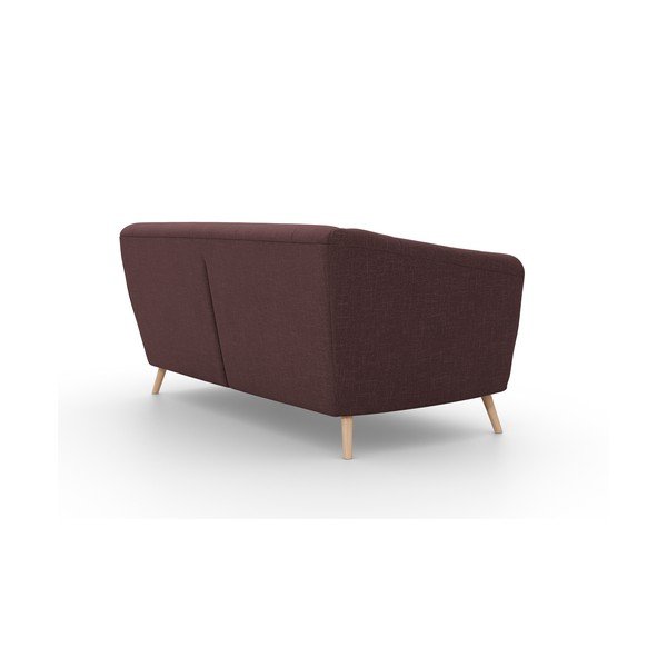 Ciemnoczerwona sofa Interieurs 86 Étoile, 170 cm-image-3