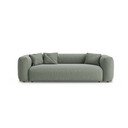 Szara rozkładana sofa modułowa 264 cm Martina – Micadoni 