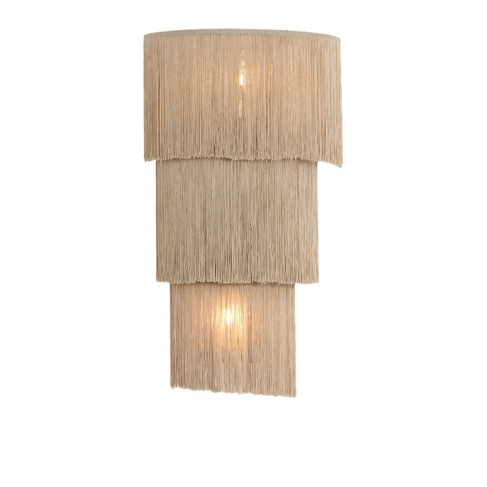 Szarobrązowy kinkiet ø 33 cm Malaika – Light & Living (zdjęcie 4)