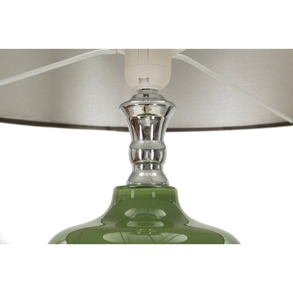 Zielono-szara lampa stojąca z tekstylnym kloszem (wysokość 160 cm) Eva – Mauro Ferretti-image-3