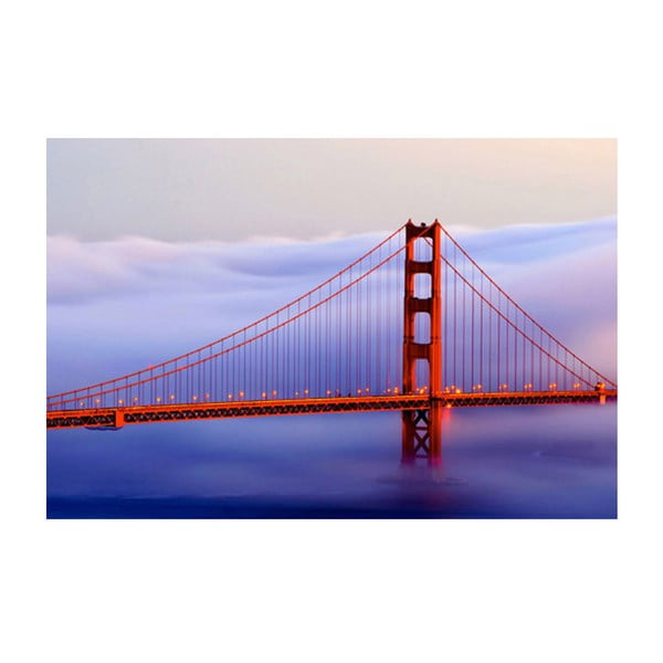 Obraz na szkle San Francisco, 40x60 cm