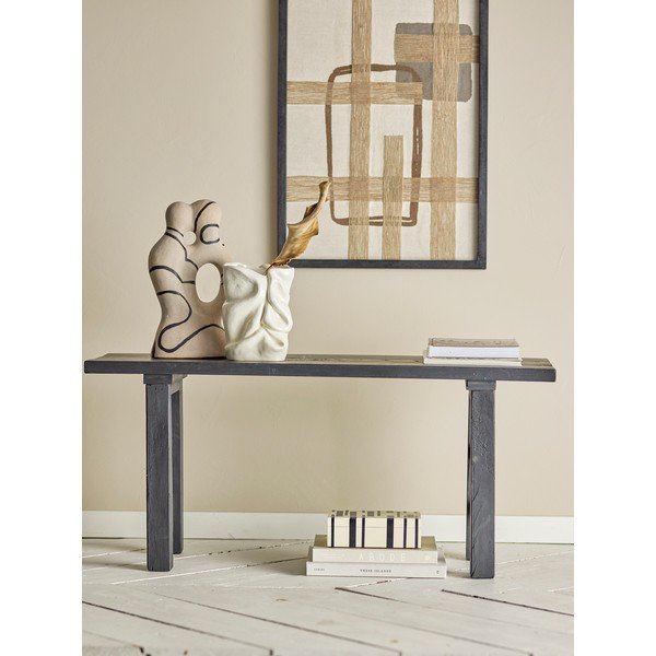 Czarna  ławka Riber – Bloomingville-image-1