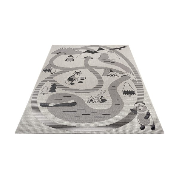 Kremowy dywan dla dzieci Ragami Animals, 160x230 cm-image-2