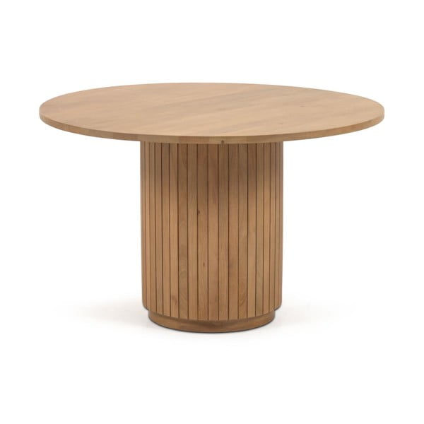 Okrągły stół z litego drewna mango ø 120 cm Licia – Kave Home