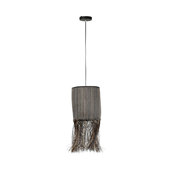 Brązowa lampa wisząca 26x26 cm Kogawa – Côté Table